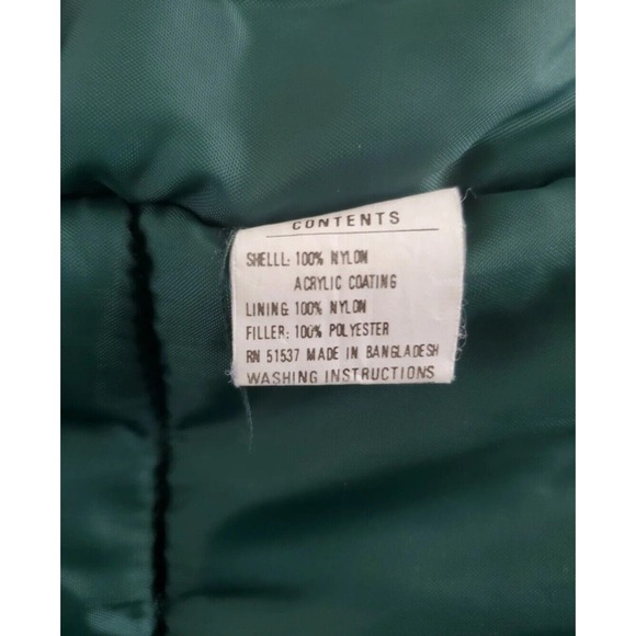 VTG Brittania Womens XL Ski Puffer Jacket 80’s 90's Black Colorblock Snowboard - Picture 7 of 7